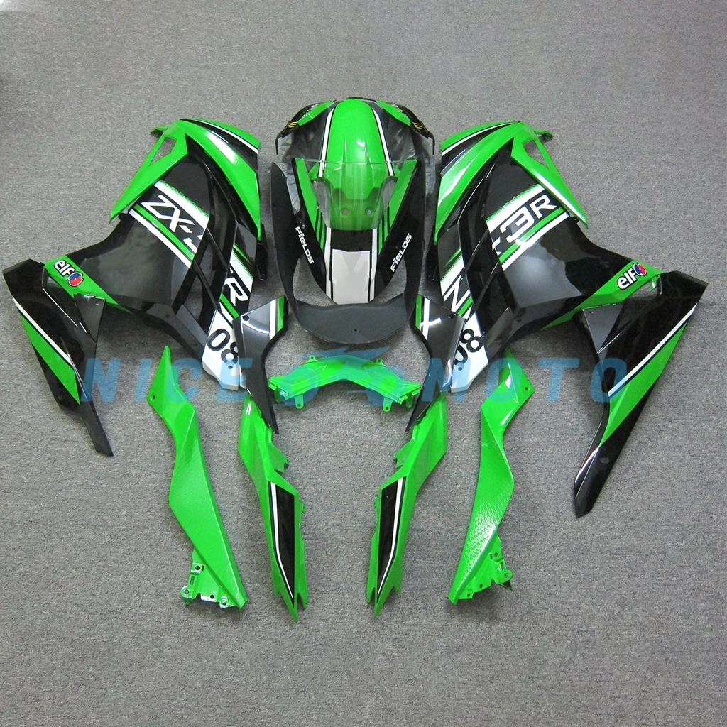 Motorcycle Fairing Kit For Kawasaki Ninja 300R ninja 300 2015 2016 2017 ABS Injection Molding EX300 2013 2014 Green Bodywork set