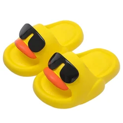 Pantofole per bambini bambini estate ragazze Cartoon Duck suole morbide antiscivolo per bambini Indoor Home Boys Toddler Baby Sandals