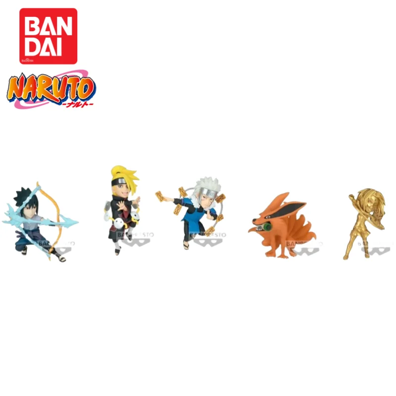 

In Stock Original Bandai Banpresto Naruto Wcf Action Figure Model Figurine Anime Characters Ornaments Holiday Gifts 100% Genuine