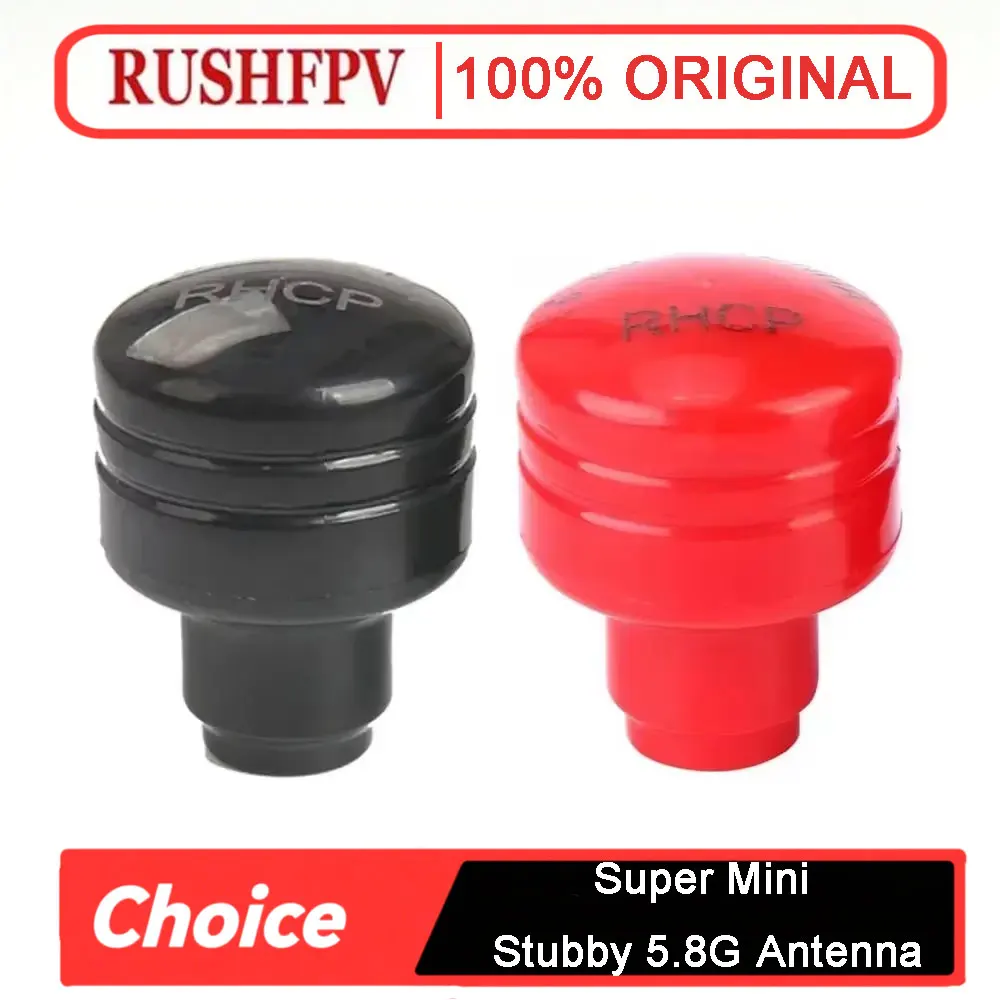 Super Mini Stubby 5.8G Antenna 5dBi RHCP RP SMA/SMA Transmitter Antenna 5000-6000MHz Frequency for RC FPV Racing Drone Part