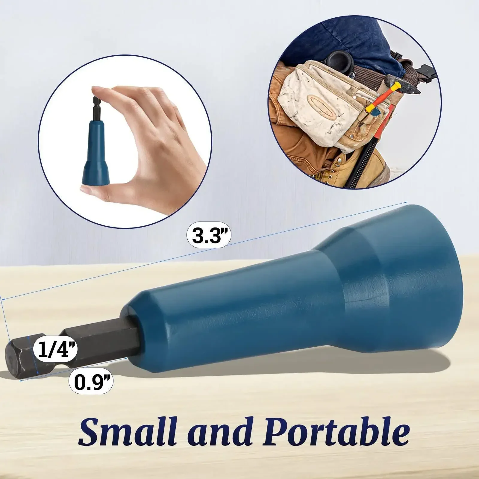 1pc Wire Twister Nut Driver, Winding Tool Connector Socket Rotator
