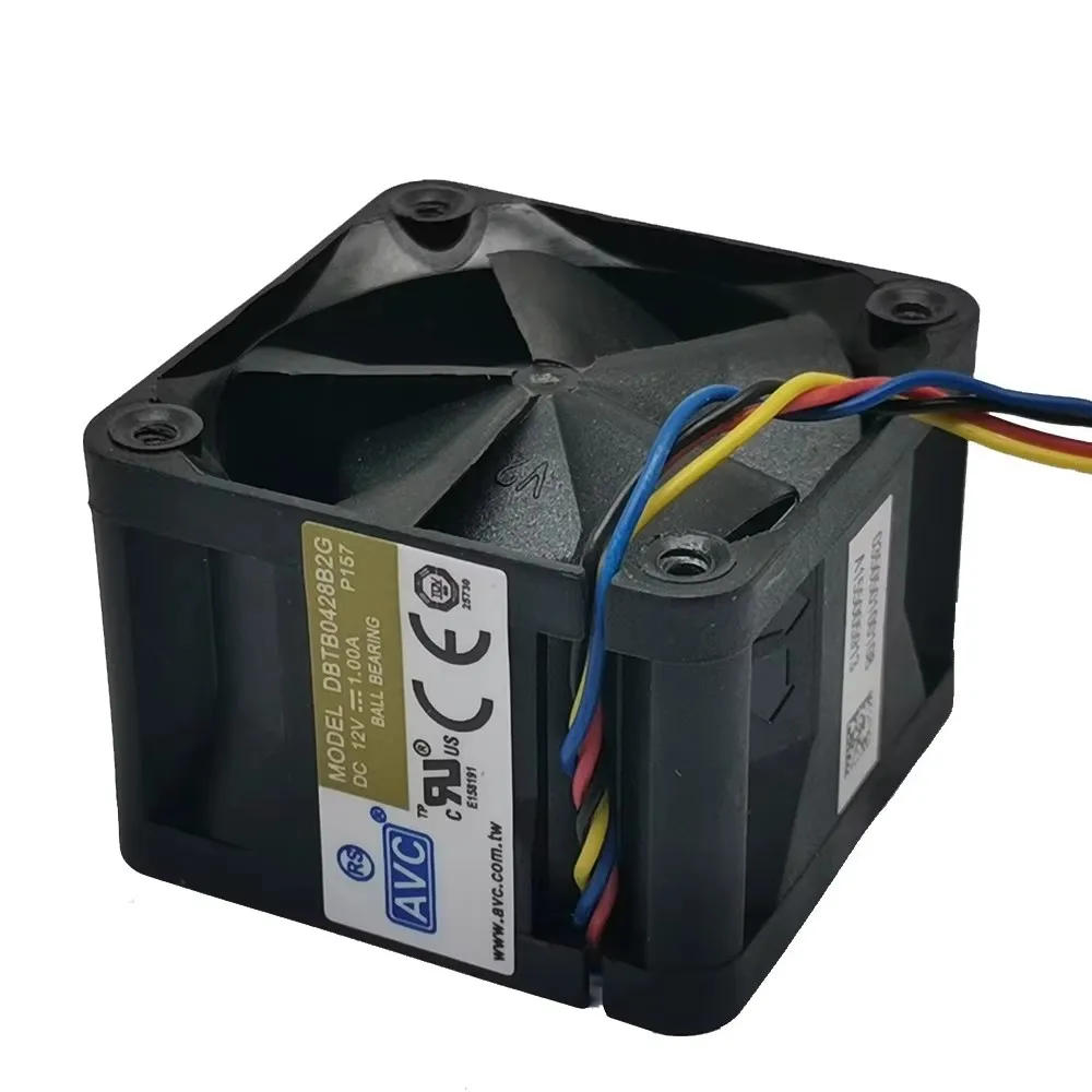 Original 40*40*28MM 4CM 12V 1.00A DBTB0428B2G ventilador de refrigeración de servidor de volumen de aire súper grande PWM de 4 cables