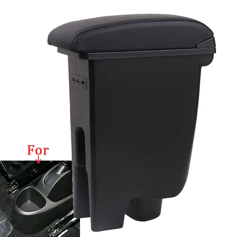 

For Citroen C1 Armrest For Peugeot 107 Toyota Aygo BJ Armrest box Car Accessories Store box Interior detail Simple installation