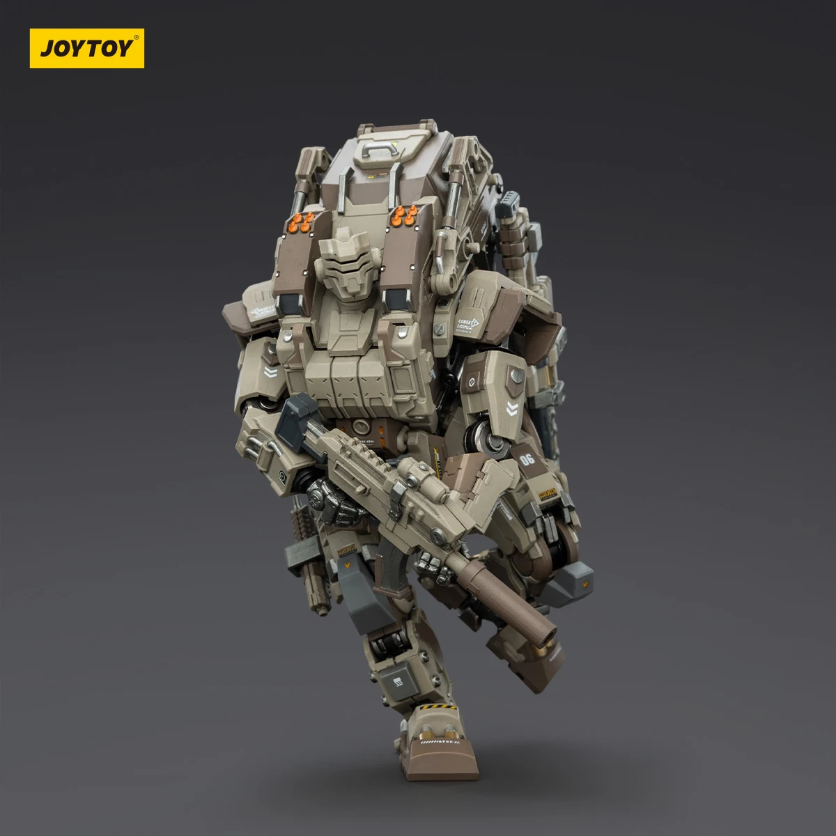 Joytoy figura de ação apoc série sombra ferro vanguard céu striker tempestade lucis bedrock albus assalto pesado mech modelo brinquedos kit
