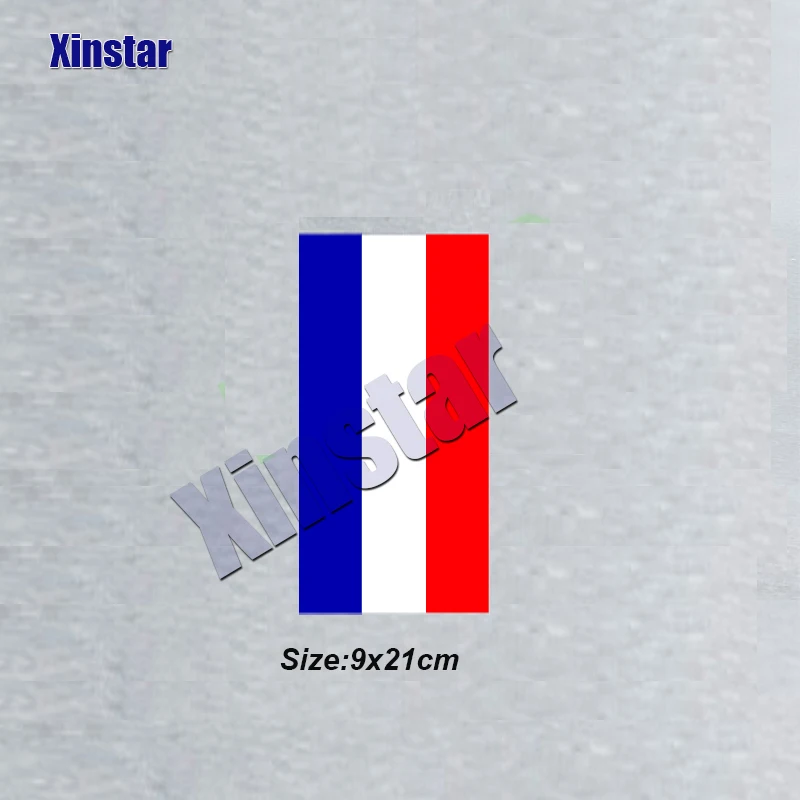 Car Grille French Flag Vinyl Sticker Decal For Renault Clio MK4 RS 200 220 EDC GT Sport Cup Trophy