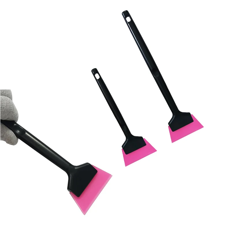 Mini Window Tint Squeegee Car Windshield Glass Quarter Squeegee Wiper Soft Rubber Blade Corner Film Installation Scraper - view 6