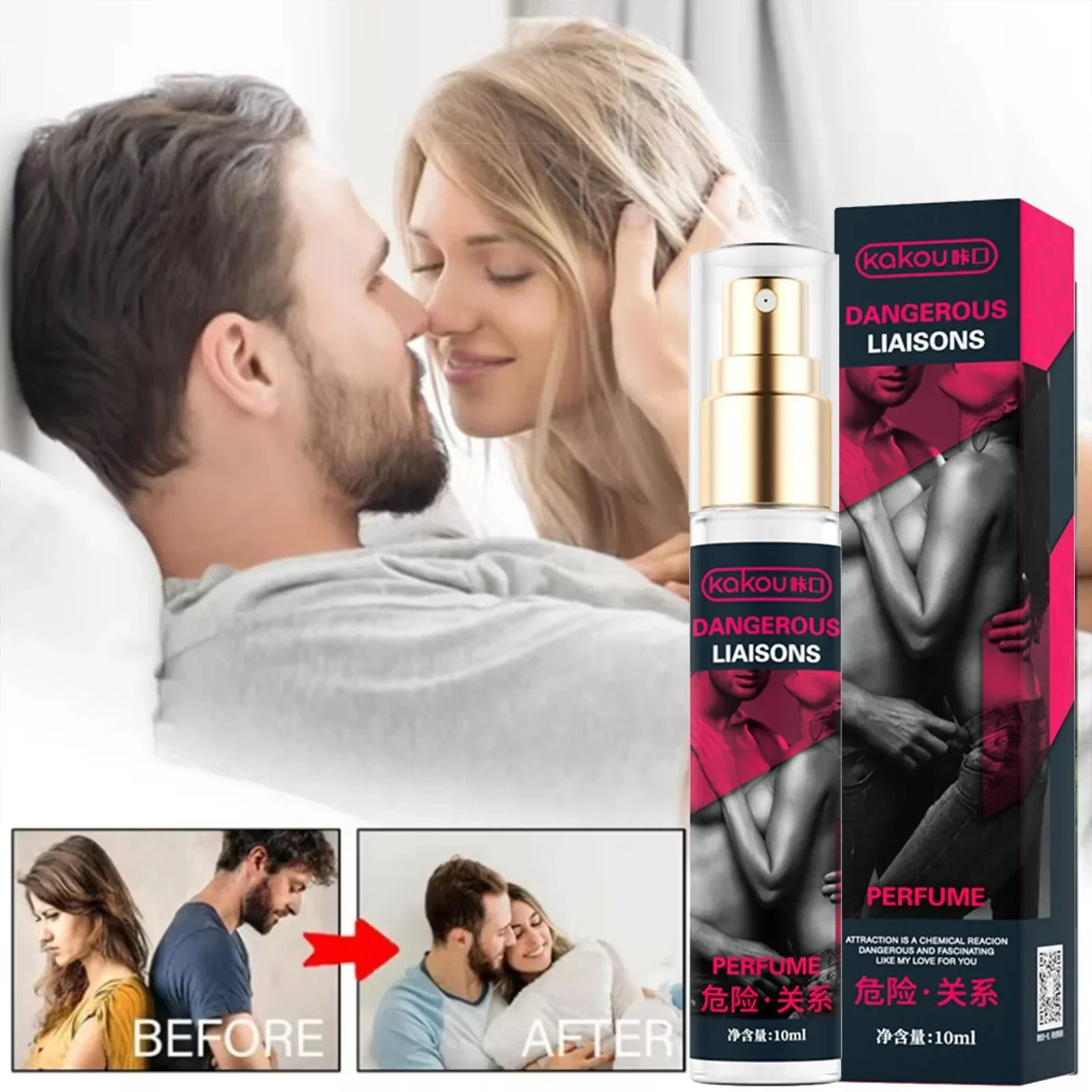 Feromônio atraente para homens e mulheres orgasmo atrair spray afrodisíaco para fragrância corporal masculina unissex flertar perfume