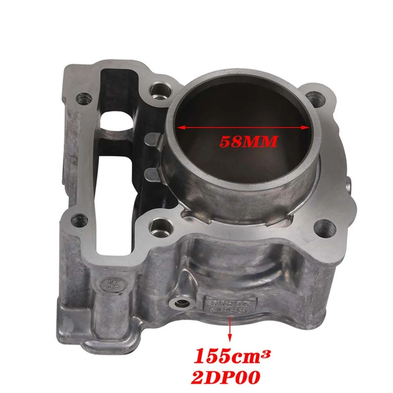 Motorcycle Cylinder Block Gasket Kit Piston Set Ring 58Mm For YAMAHA NMAX155 NMAX NMAX 155 GPD155 2DP-E1311-10