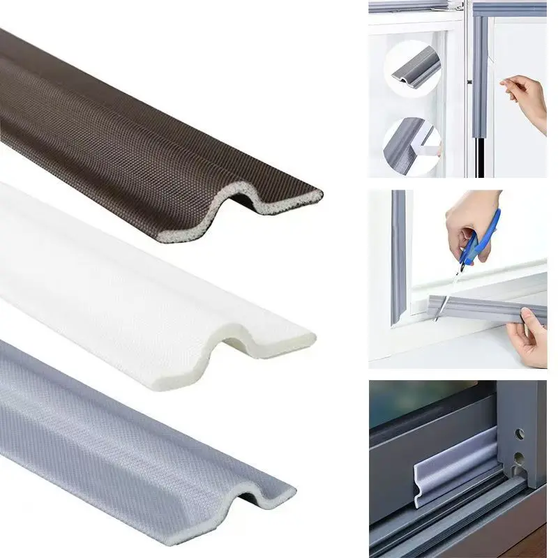 5-40M Acoustic Insulation Foam Sliding Doors Window Weather Seal Strip,Draft Stopper Sweep,Weather Stripping,Seal Gap Filler