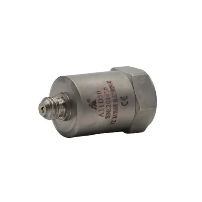 General Vibration/Shock Testing PE Piezoelectric Accelerometer Vibration Sensor A11D30