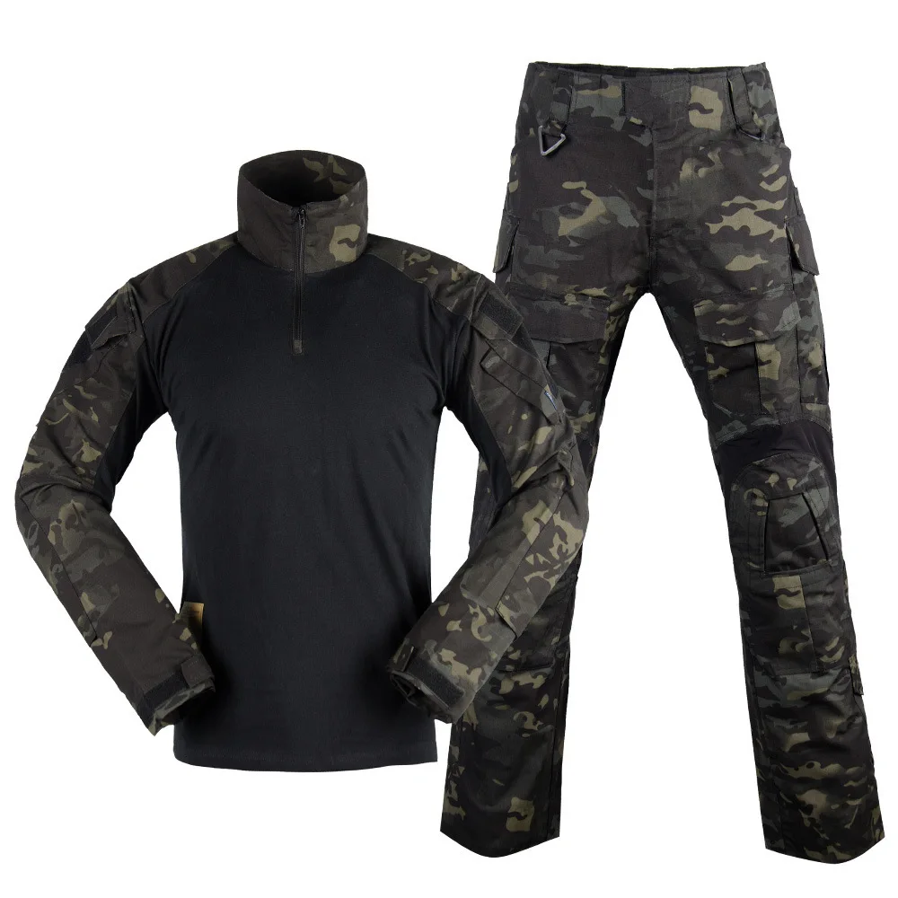 Hunting Base Layers For Man 2024 New Autumn Winter Waterproof Tactical Camouflage Set High Quality Designer Brand