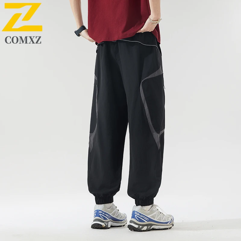 

Trendy Pants 2025 Male New Autumn Relaxed Fit Quick Dry Casual Trousers Men Outdoors Camping Versatile Breathable Sweatpants