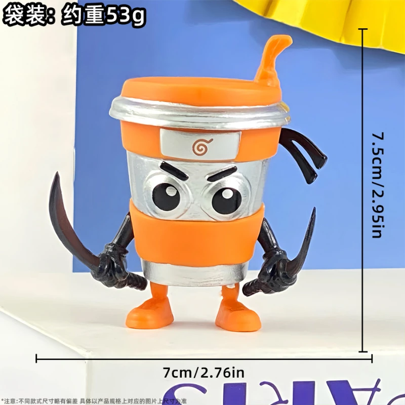 حار كابتشينو قاتل عمل الشكل تونغ تونغ ساهور الإيطالية Brainrot الكرتون حلية تحصيل لعبة للزينة