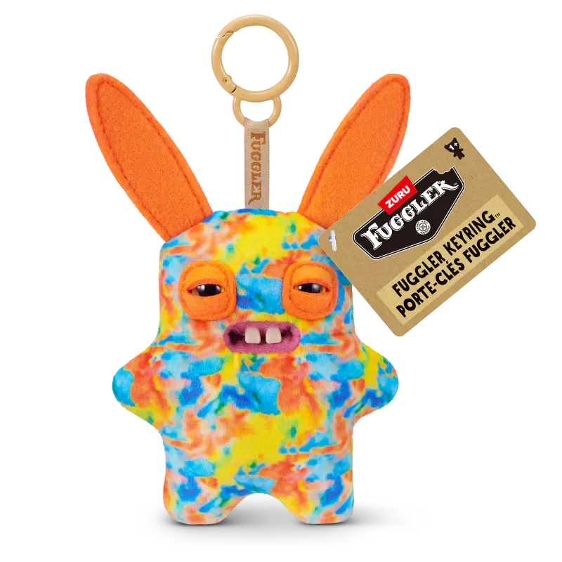 Original Fuggler Plüsch-Schlüsselanhänger, süßes Rabid-Kaninchen, nerviger Alien, alter Zahn, Oogah, Boogah, Zähne, Monster, Stuffer, Spielzeug, Geschenke, Kinder