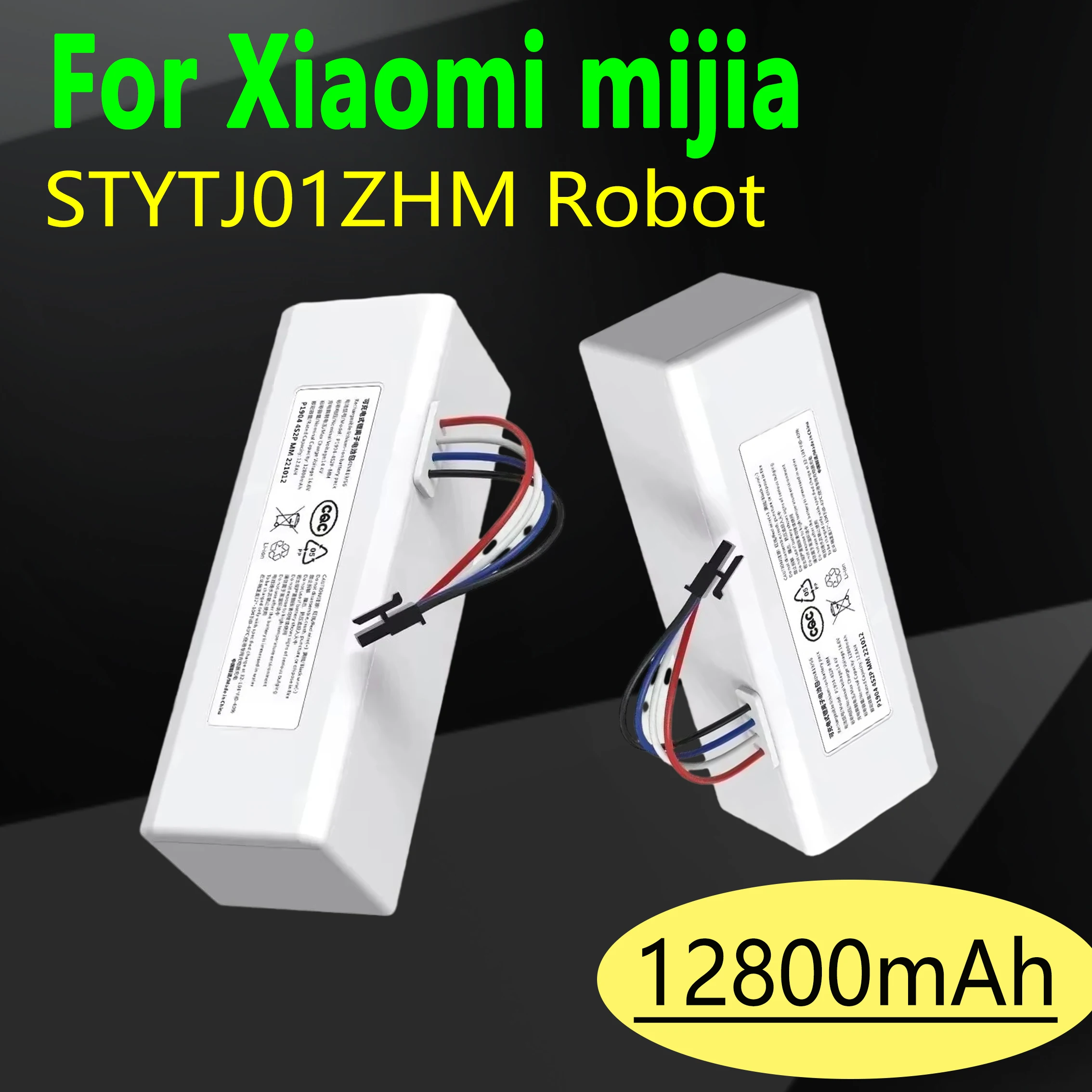 Аккумулятор 14,4 В большой емкости, новый аккумулятор для подметального робота 1C 1C P1904 4S1P MM Mijiami, аккумулятор для подметального робота-пылесоса G1 Аккумулятор 14,4 В большой емкости, новый аккумулятор для подметального робота 1C 1C P1904 4S1P MM Mijiami, аккумулятор для подметального робота-пылесоса G1