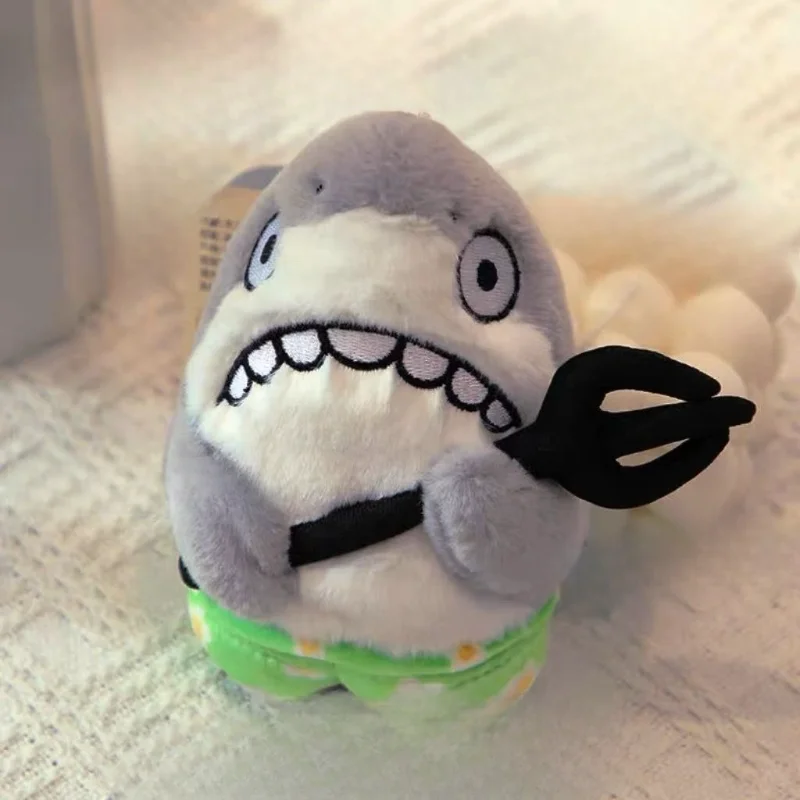 1pcs Shark Doll New Cartoon Cute Backpack Pendant High Beauty Birthday Gift for Boys and Girls Plush Keychains 키링 인형 키링