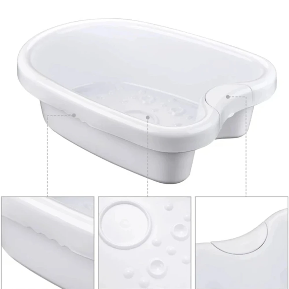 Foot Bath Basin Used for Detoxification Ion Foot Spa Bath Vibration Array Water Deep Cleansing Massage Soles Feet Footbath Spa