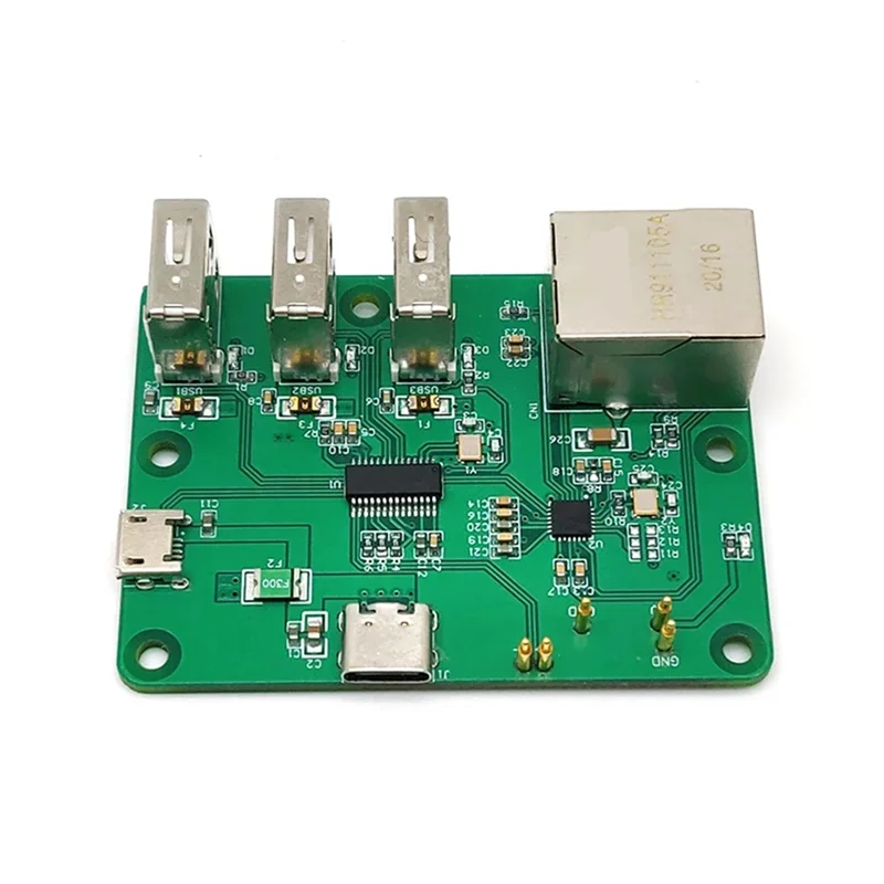 

1PCS USB To Ethernet HUB Hub For Raspberry Pi Zero Network HUB Expansion Board