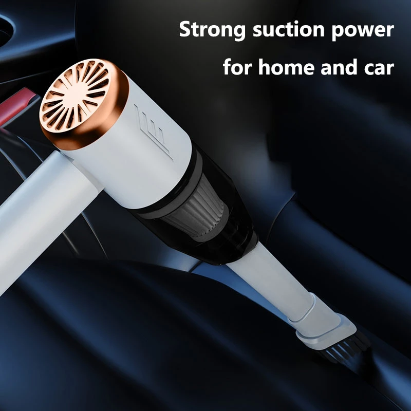 Xiaomi 3 In 1 Car Vacuum Cleaner Wireless Charging Car Home High Suction Power Super Small Handheld Vacuum Cleaner Foldable New