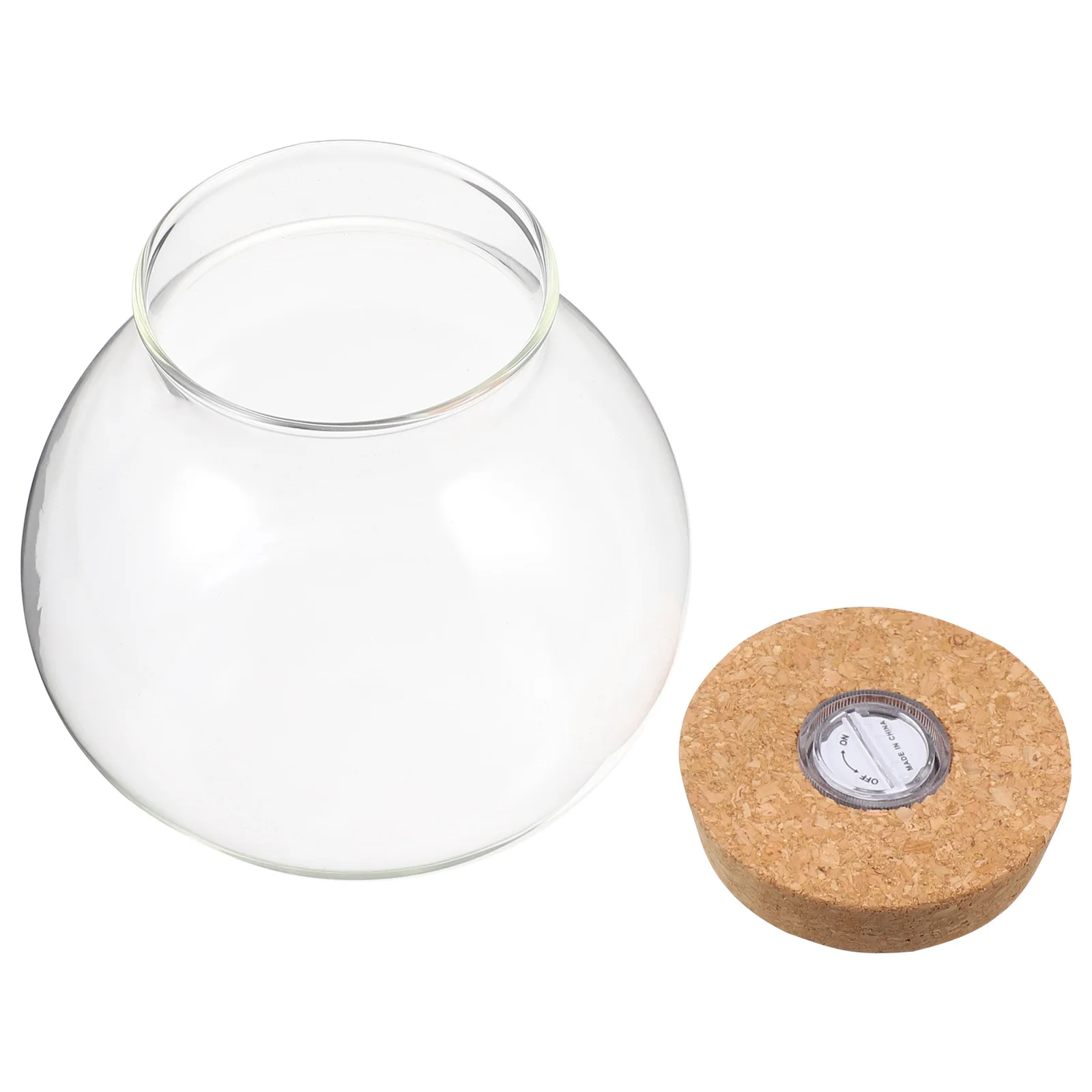 

Led Light Ecological Bottle Diy Micro Landscape Glass Holder Borosilicate Transparent Bottle For Home Decor Plant