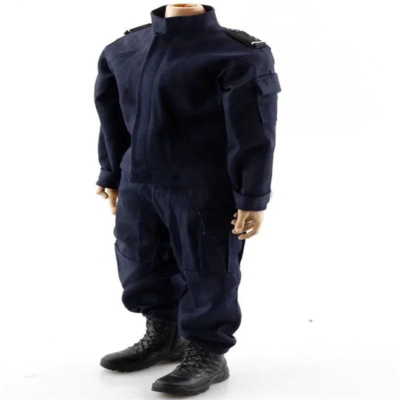 1/6 soldado masculino chn swat uniforme da moda roupas de combate calças superiores conjunto modelo acessórios caber 12 ''figura ação corpo em estoque