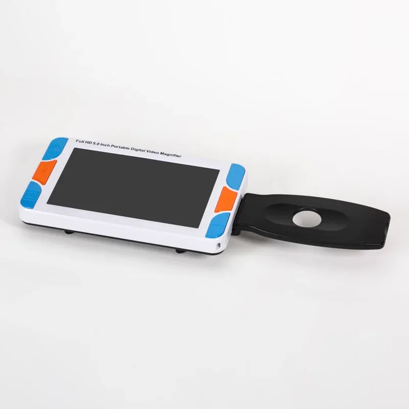 5 inch visual aid 48 times magnifying portable electronic magnifying glass low vision reading newspaper