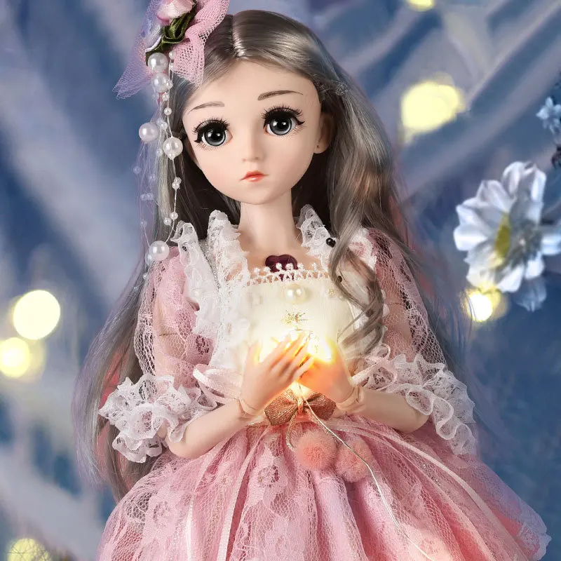 26 Movable Jointed 45cm Bjd Doll 1/4 18 Inch Realistic Fashion Dolls Retro Princess For Girls Birthday Gift Toys For Children