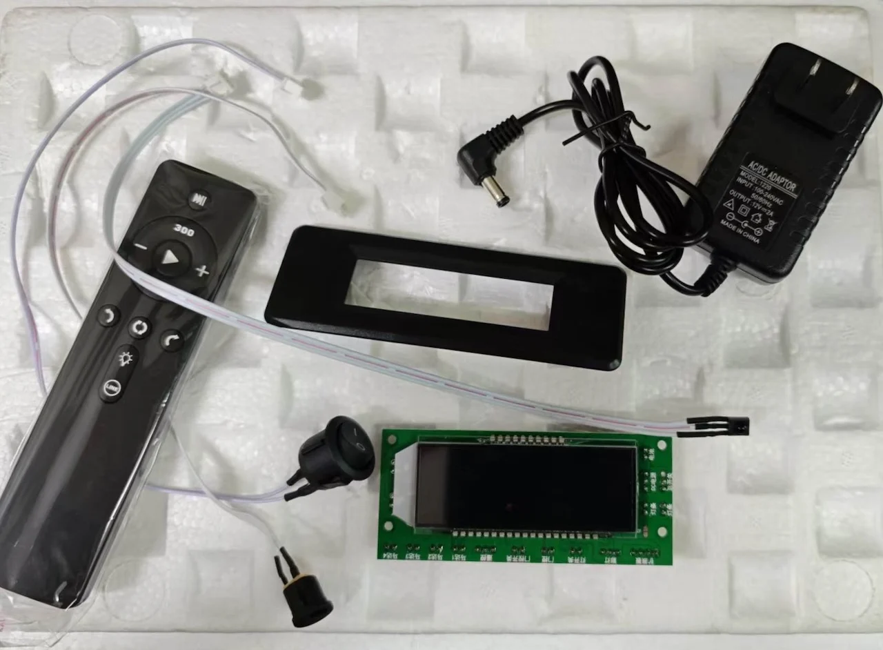 5V Watch Display Rack Winder LCD Liquid Crystal Display Circuit Board Remote Control parts For 1-9 Motor 12 motors DIY Part