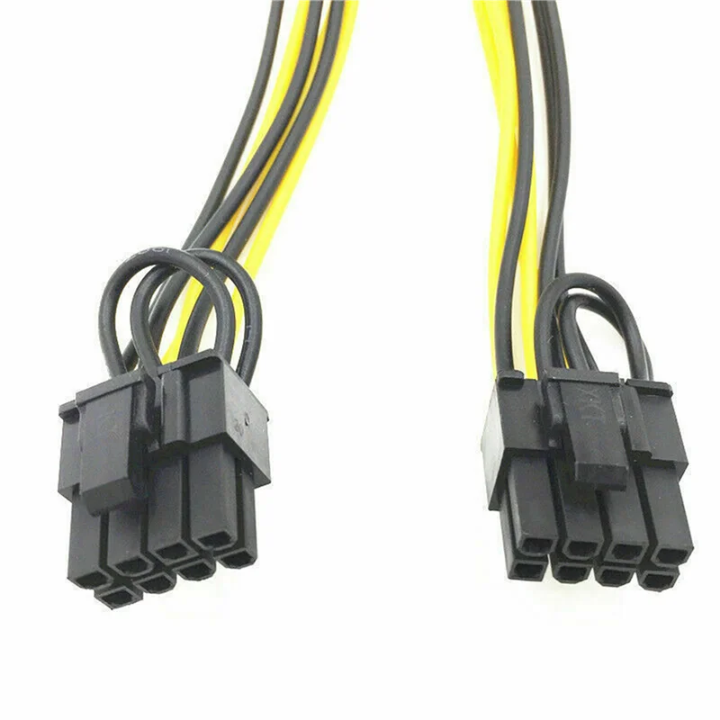 2X 8Pin إلى المزدوج 8Pin(6 + 2) كابل الطاقة GPU كابل الطاقة ل تسلا K80 M40 M60 P40 P100-N25R