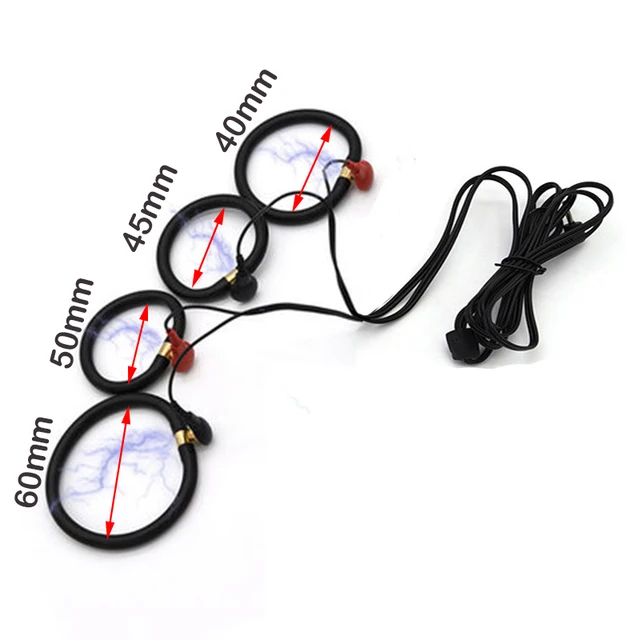 Electro Bdsm Penis Ring Electrostimulator Nipple Clamps,E-stim Chastity Cage Anal Plug,Electric  Sex Glans Trainer Urethral Plug - view 4