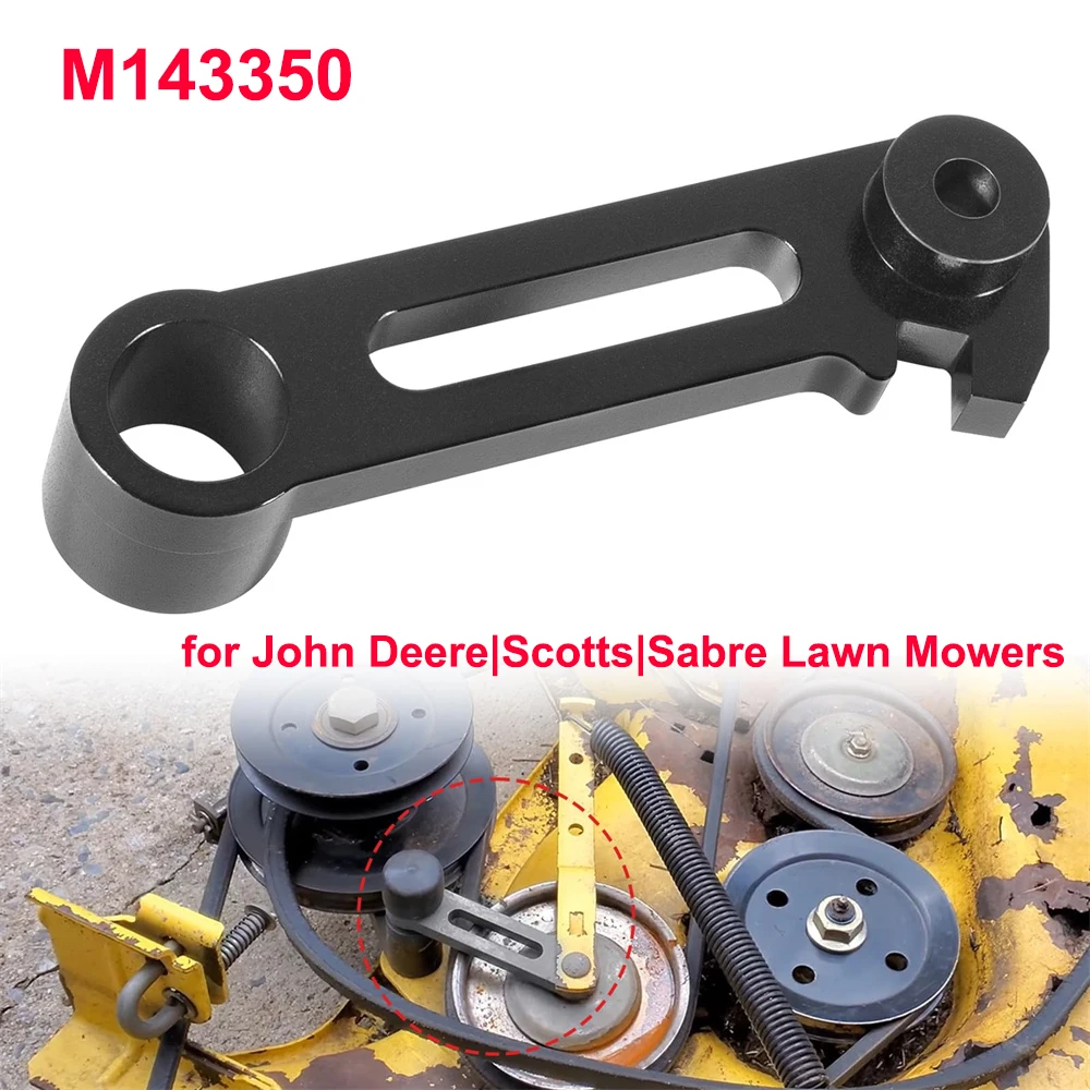 M143350 Deck Pulley Idler Arm for John Deere|Scotts|Sabre Select Lawn Mowers with 48C 54C Deck OEM Upgrade Lawn Mowers Parts