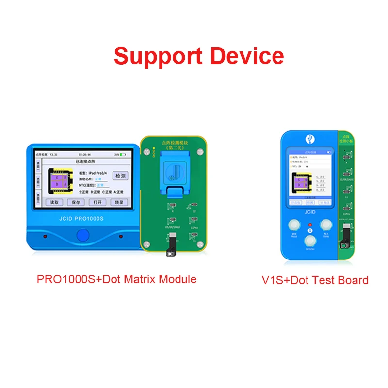 JC Dot Matrix Flex Câble pour Téléphone X-13Pro Max Face ID Pas de Travail Réparation Programmeur Dot Projecteur Détection Remplacer Câble