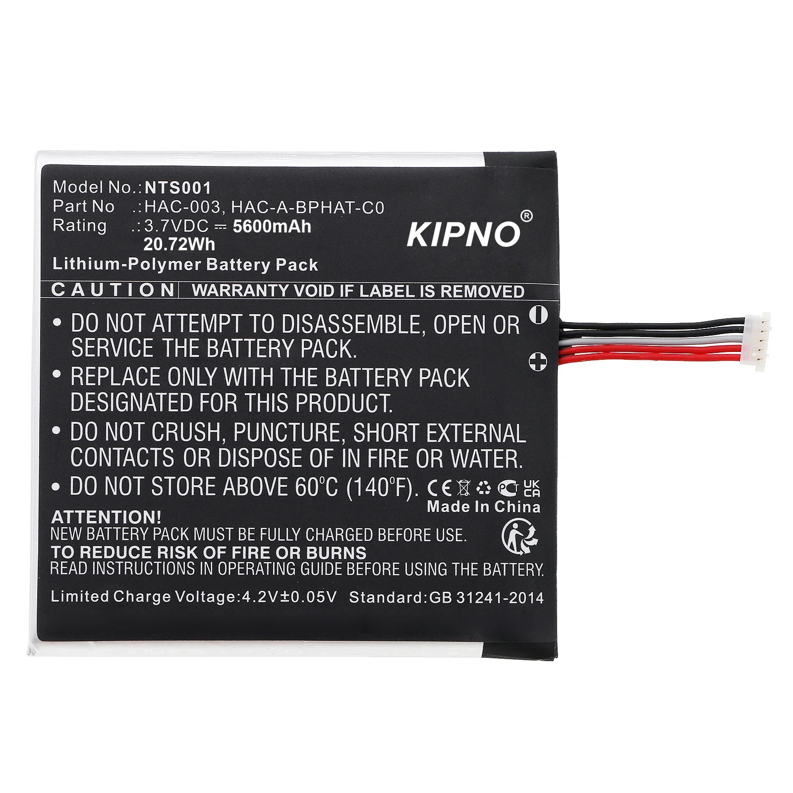 

HAC-003 HAC 003 5600mAh Battery for Nintendo Switch 2017 Game Console HAC-001 Internal Upgrade Battery with Repair Tool Kit