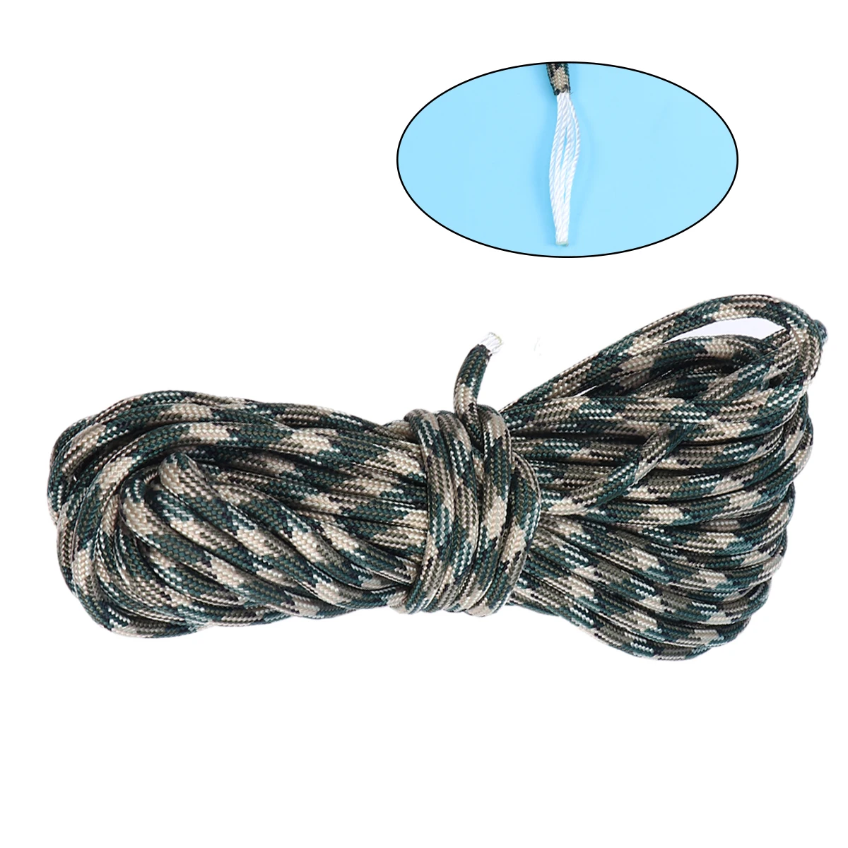 

Survival Seven Cores Umbrella Rope Crafting Kit Nylon Parachute Cord (7 Meters)