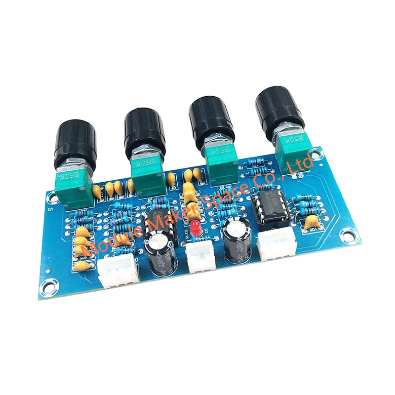 XH-A901 NE5532 Preamp Tone Control Board - Bass/Treble/Volume Adjustment, Hi-Fi Audio Preamplifier Module for Amplifier