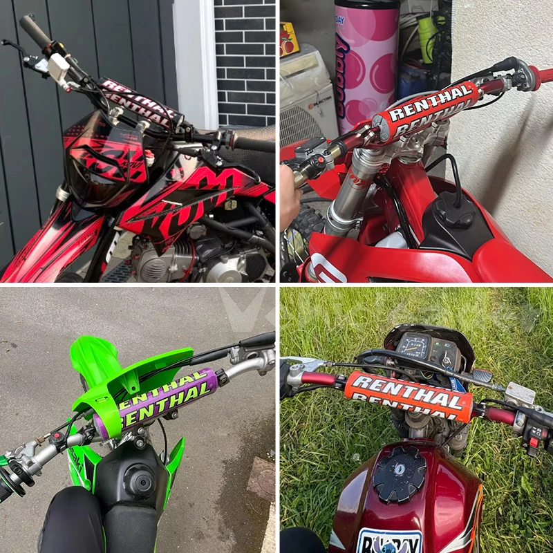 

Motorcycle Pro Taper 250mm Round Handlebar Pad 7/8" for Honda CR CRF YAMAHA YZ YZF KAWASAKI KX KLX SUZUKI RM RMZ Universal Parts