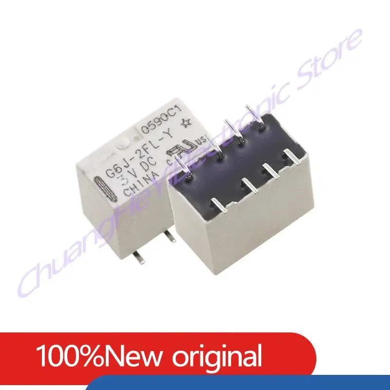 G6J-2FL-Y 3VDC 4.5VDC 5VDC 12VDC 24VDC Signal SMD 8PIN For Relay Module DC3V 4.5V 5V 12V 24V