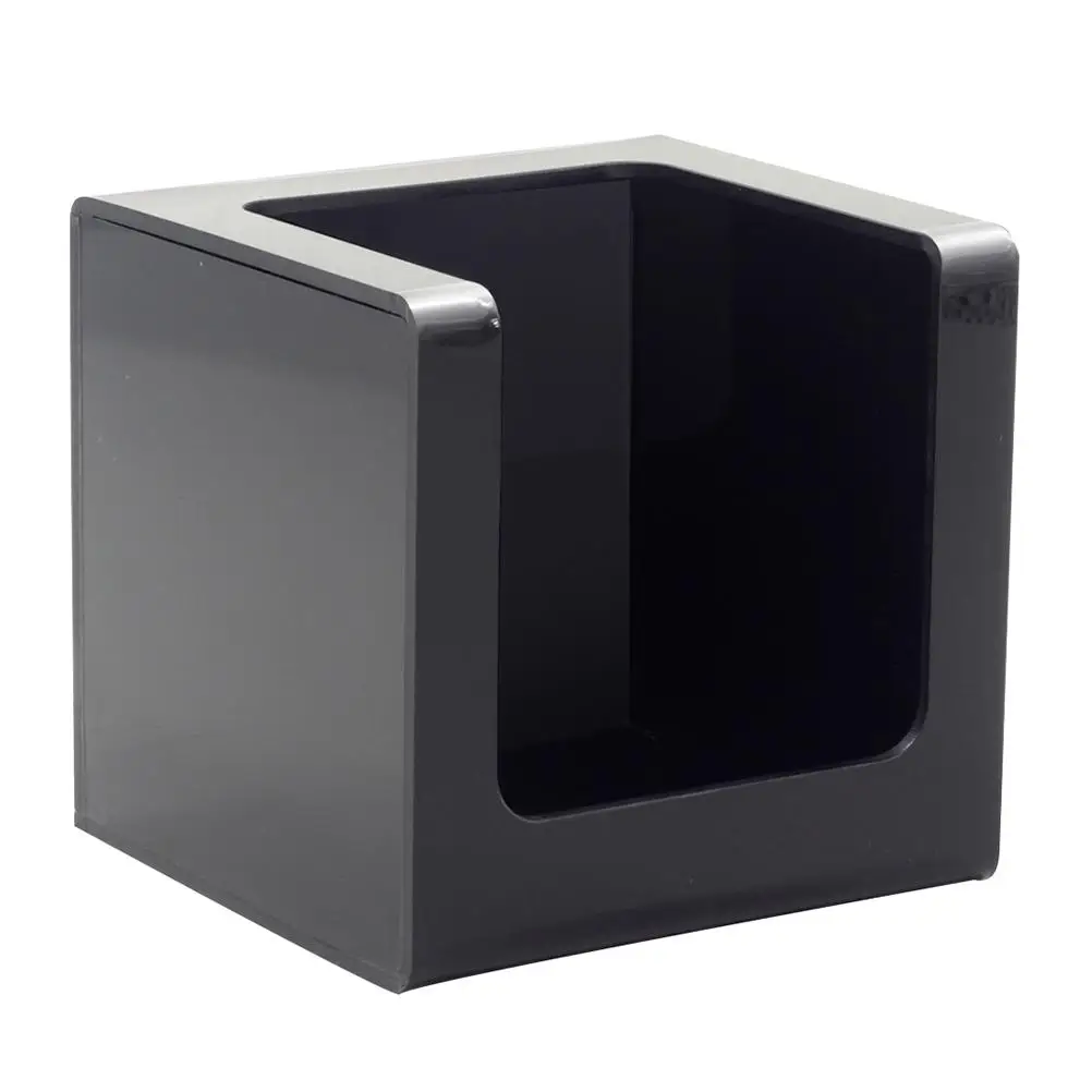 

Acrylic Tissue Box Unique Dispenser Holder Desktop Storage Case for Napkin Paper Easy Access Large Hole Keeps Car ganized