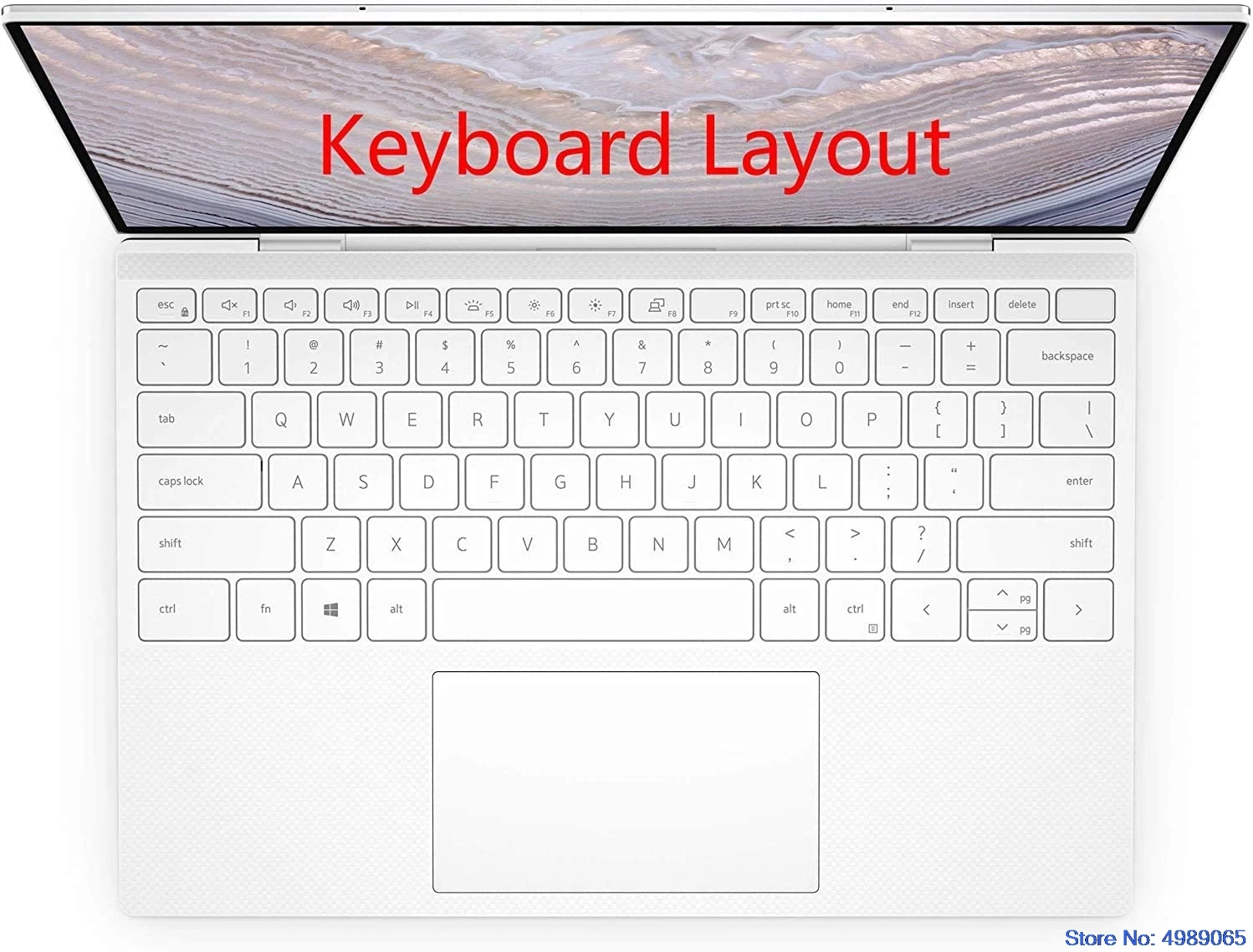 TPU Keyboard Cover Protector Skin for Dell XPS 13 9300 XPS13-9300 2020 XPS 15 9510 9500 XPS 17 9700 9710