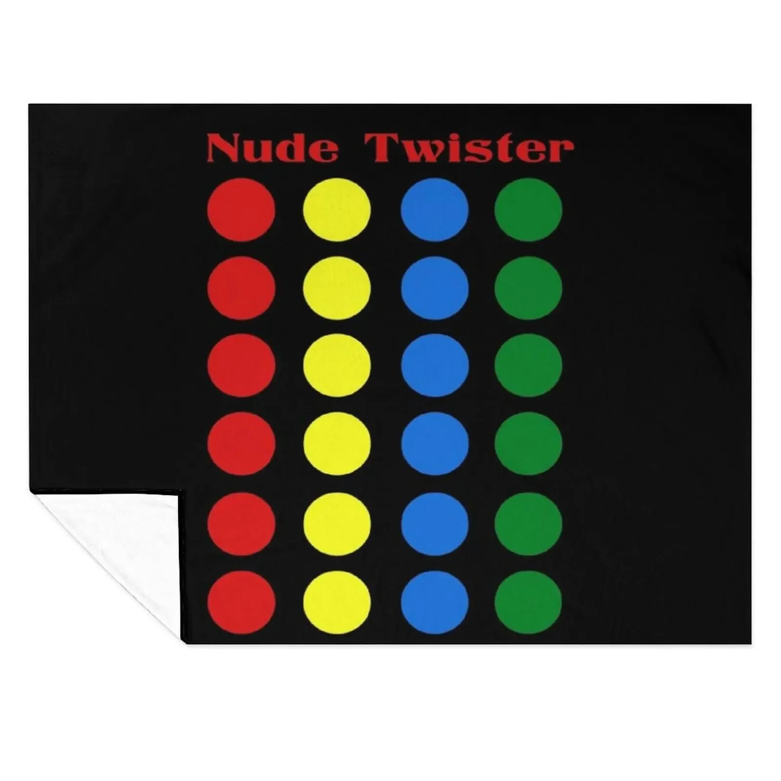 

Naked Twister Parody Bedspread Throw Blanket Beautifuls Plaid on the sofa Camping blankets and throws Blankets