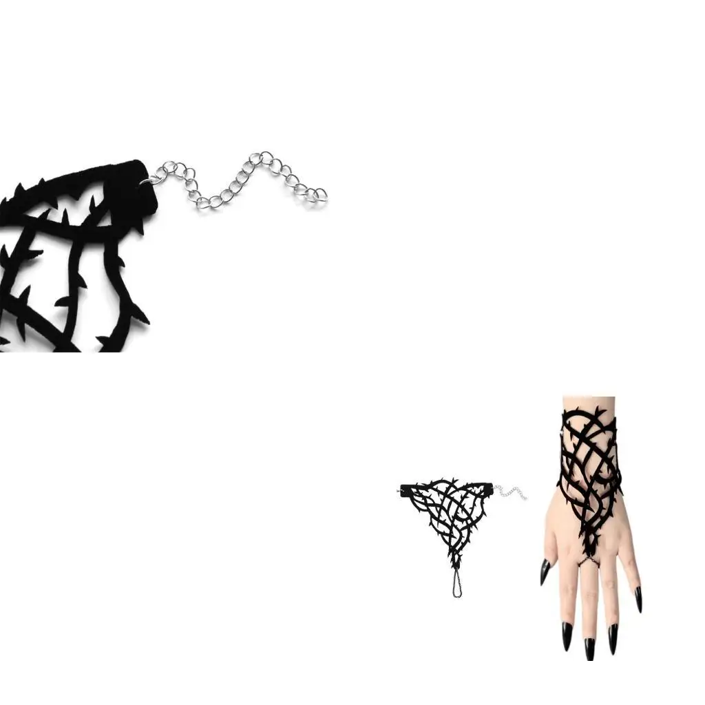 Bracciale regina da 39BD bracciale gotico Thorns personalizzato Bracciale regolabile