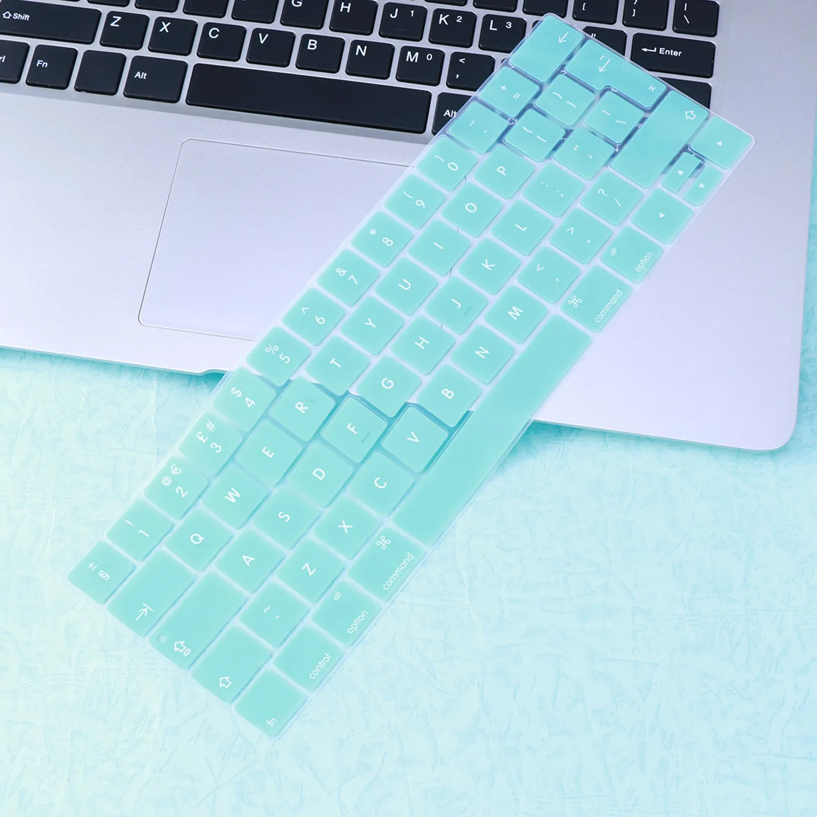 Keyboard Cover Protective Film for 13 15 Inch Soft Ultra Thin Silicone Dustproof Keyboard Skin Backlight Through Rainbow