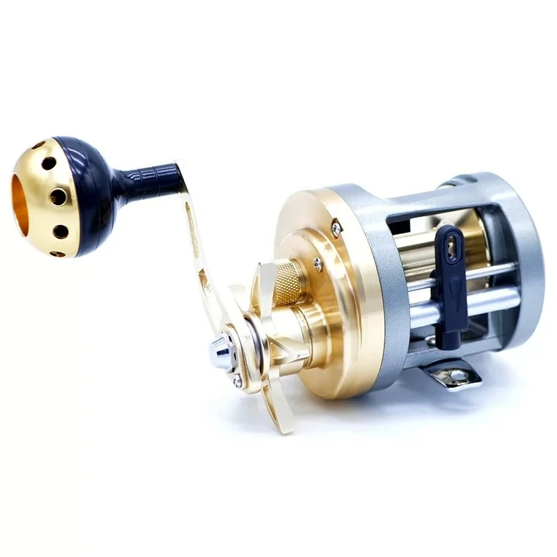All-metal 10-axis high-speed special magnetic brake single rocker arm fishing wheel