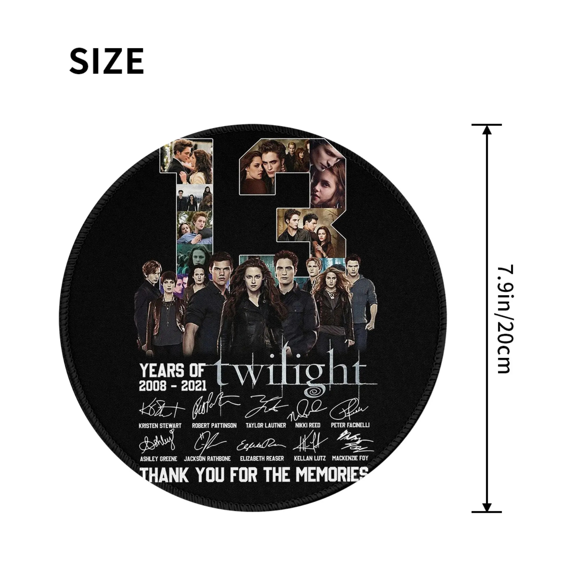 The Twilight Saga Twilight Cast Twilight Midnight Sun Movie Mouse Pad Computer Keyboard Mouse Mat PC Desk Mat Office Table Mats