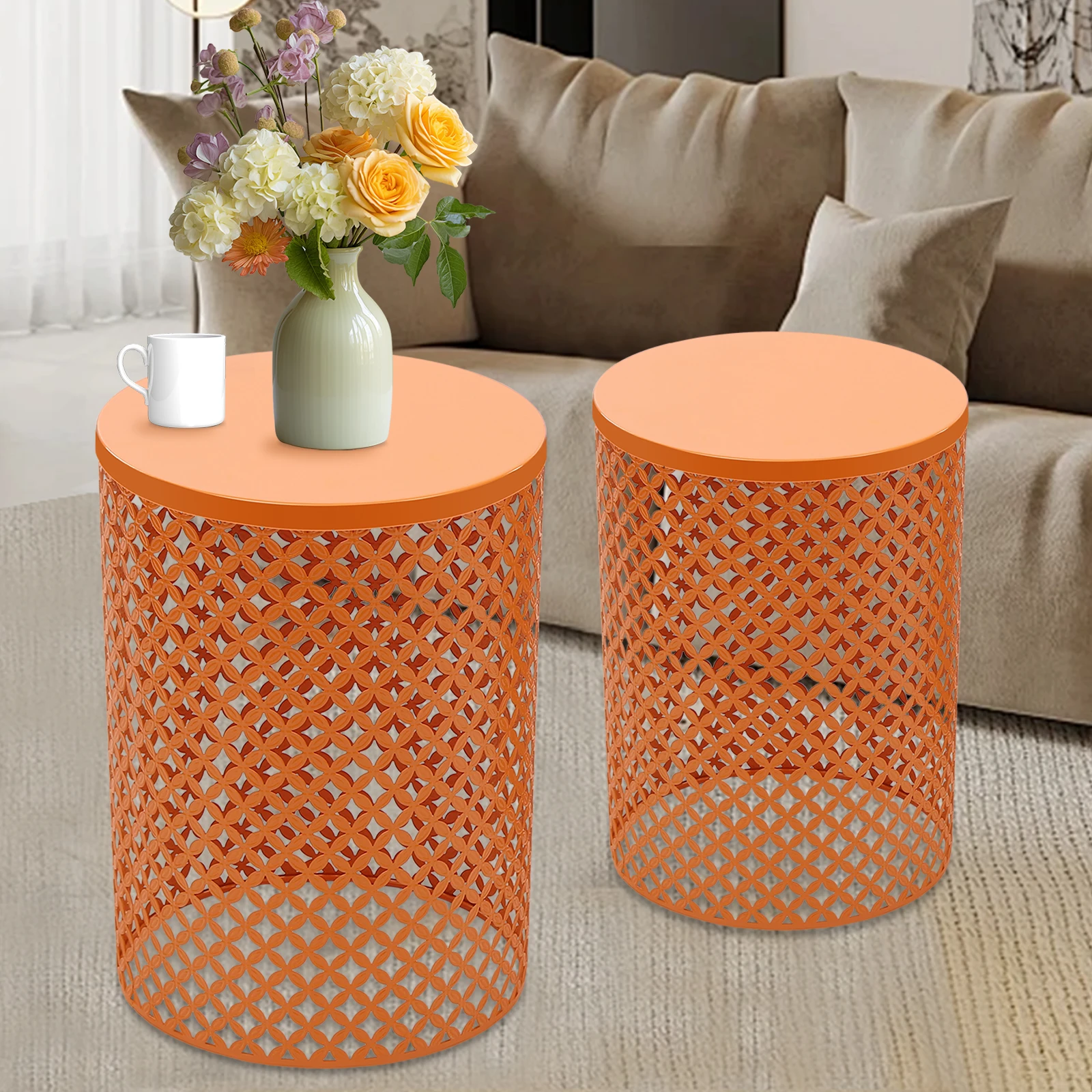 2pcs Side Table 14.57 