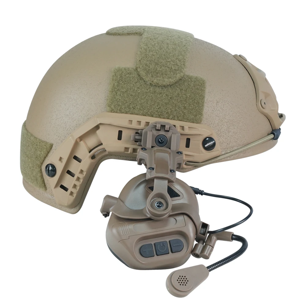 

BOOIU 5th Gen Tactical Sound Collecting Headset for Outdoor Training CS Game Playing And Delta Force Cosplay Props