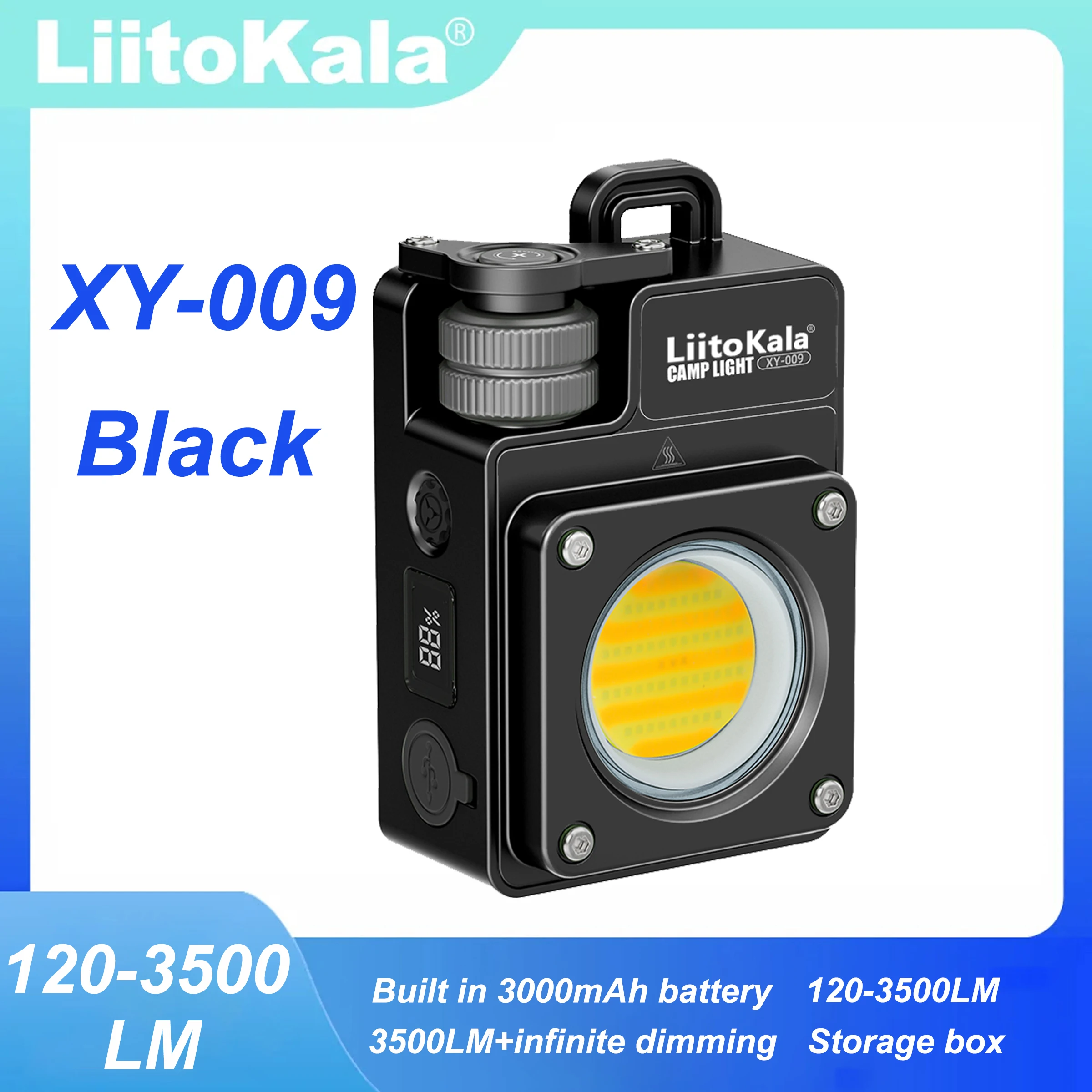 Liitokala XY-009 Portable Multifunctional Lighting Work Lamp - Compact Versatile Illumination for Various Tasks