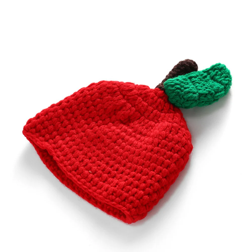 Ubranka dziergane dla niemowląt z motywem owoców, szydełkowy kostium, czapka, bielizna, rekwizyty do sesji zdjęciowych noworodków, unisex, rekwizyty do zdjęć niemowlęcych.