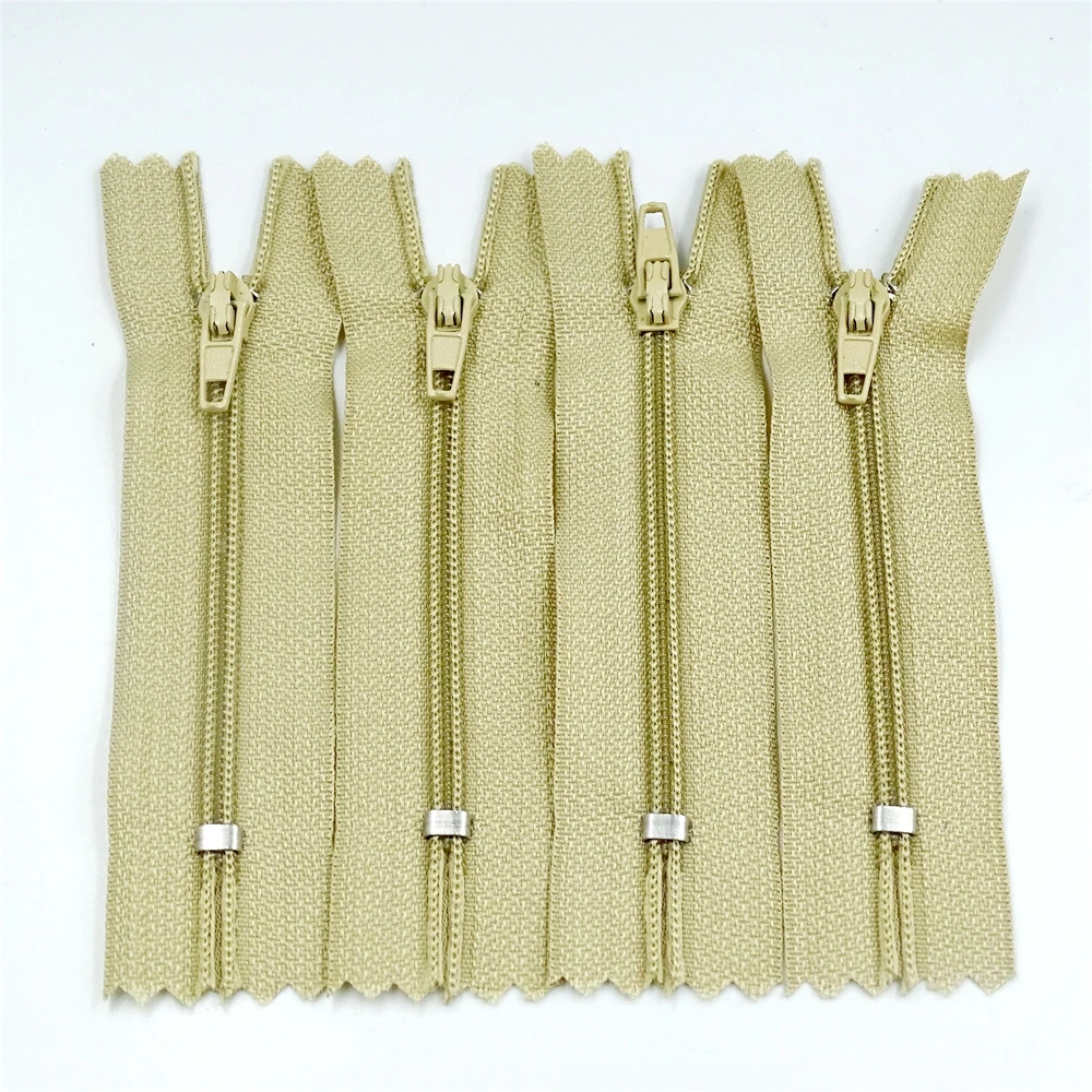 10pcs 3 Inch-24 inch (7.5cm-60cm) Nylon Coil Zippers for Tailor Sewing Crafts Nylon Zippers Bulk 20 Colors