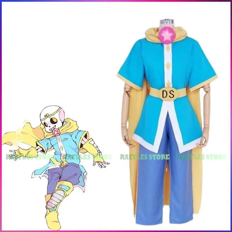 

Undertale Dream Cosplay Sans Cosplay Costume Tops Pants Cloak Uniform Halloween Carnival Anime Game Cosplay Outfits Unisex Suit